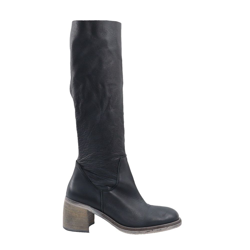 🔥NEW Free People Essential Tall Slouch Boot, Black Leather 10US/40EU MSRP$298🔥